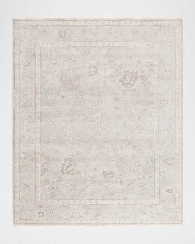 Bergamot Hand-Knotted Rug, 6' x 9'